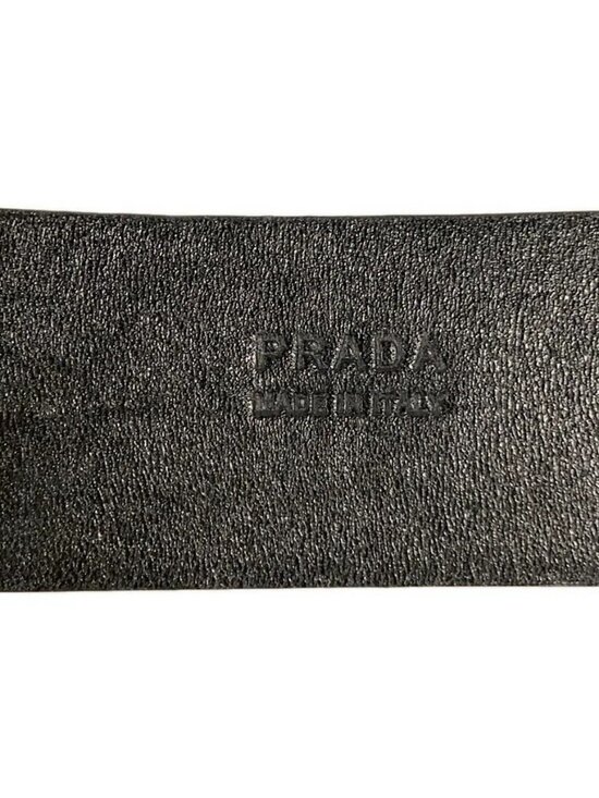 PRADA - Khaki Brown Multi Leather Hardware Belt main image 6